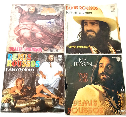 Lotto dischi vinile 45 - 4,