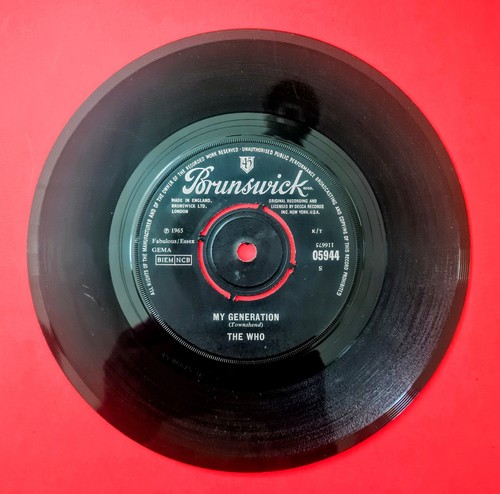 The who 1965 vinyl 45rpm - the,
