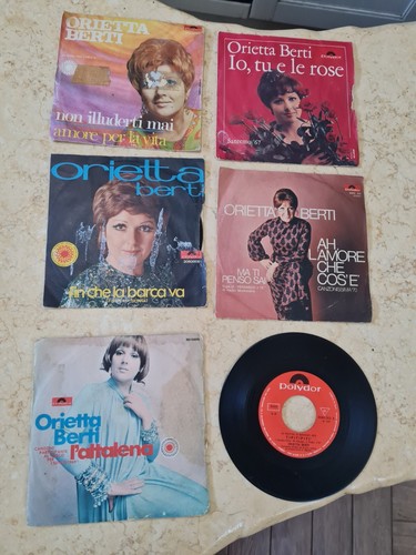 Orieta berti giri vinile - 45,