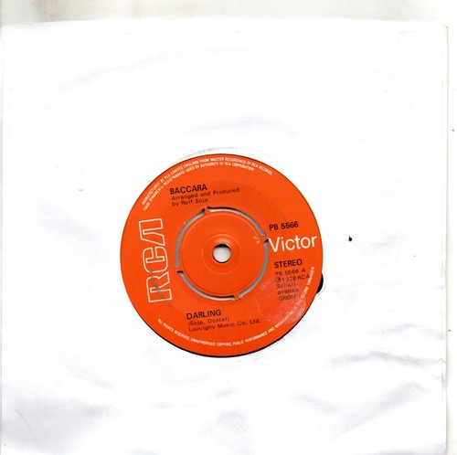 Baccara darling number one - baccara:darling/number, one:uk