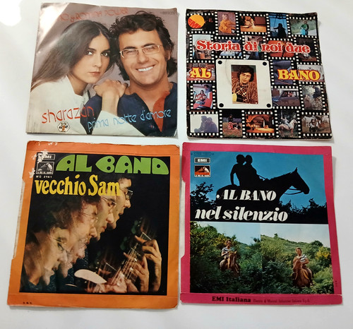 Lotto dischi vinile 45 - 4,