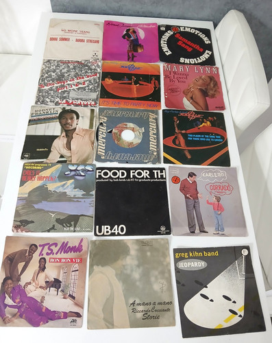 Lotto dischi vinile 45 - 15,
